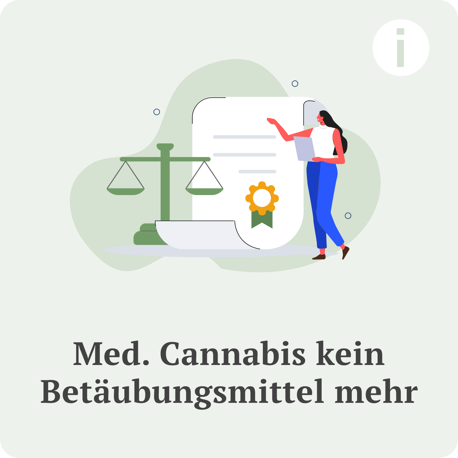 Kein Betäubungsmittel - med. Cannabis