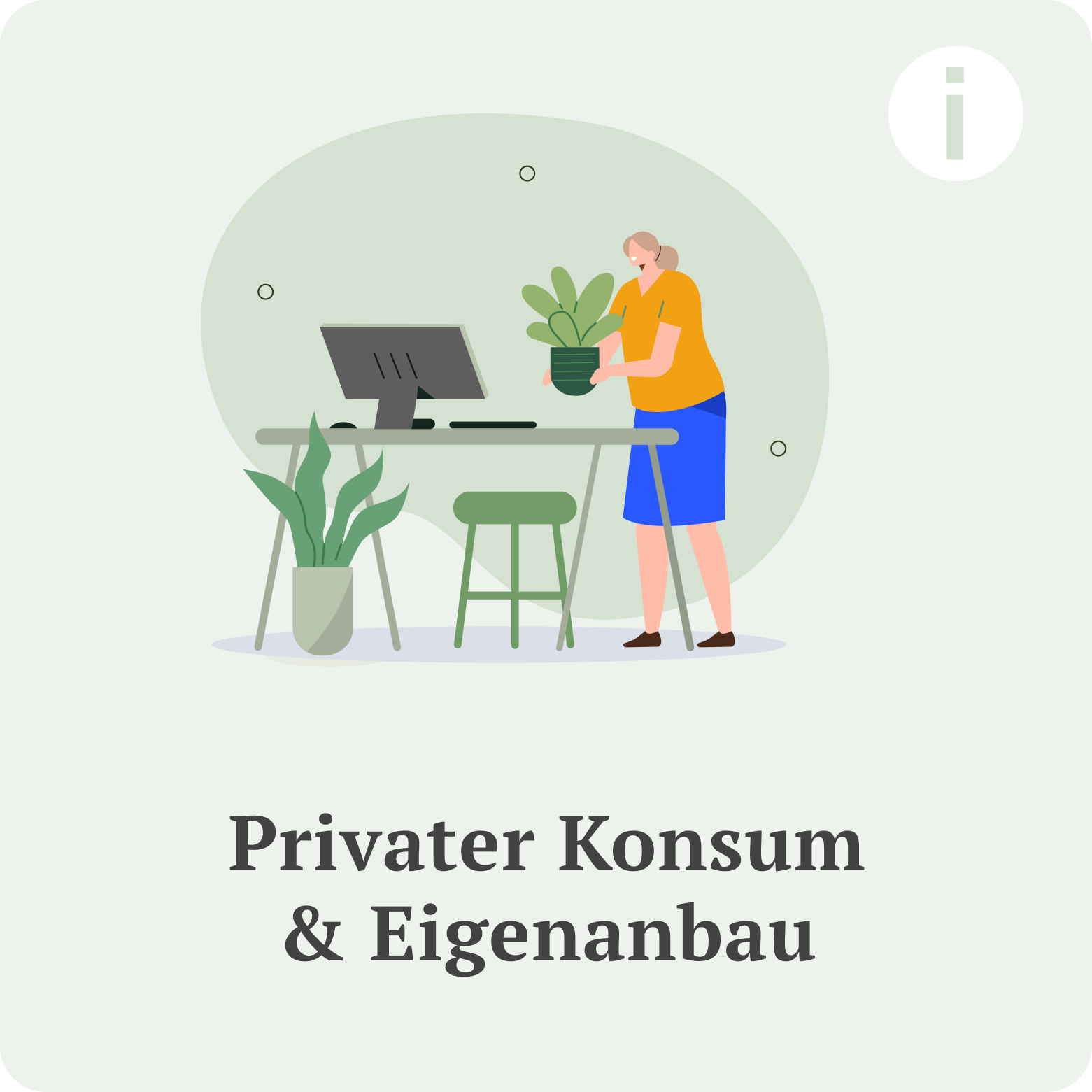 Privater Konsum und Eigenanbau